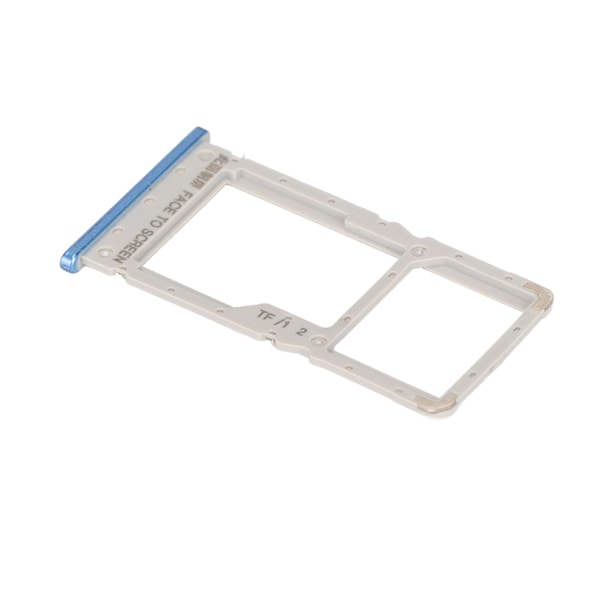 SIM-kortskuffe i plast, godt tilpasset, lagringsplass for kort, holder for Xiaomi Redmi Note 6 Pro smarttelefon, blå
