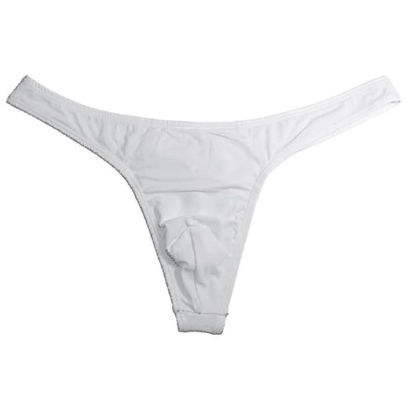 Herre G-streng, 4-pak Sort Hvid Black White L