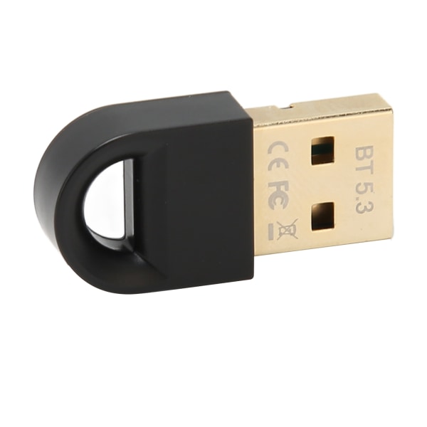 USB Bluetooth Adapter 2.4G Bluetooth 5.3 Dongle Mottaker Trådløs overføring for datamaskin Stasjonær Bærbar PC Tastatur Mus ++