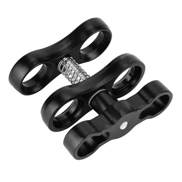 Mini Butterfly Ball Clip Dykke Lys Klemme Adapter Mount for Gopro i Aluminium Legering