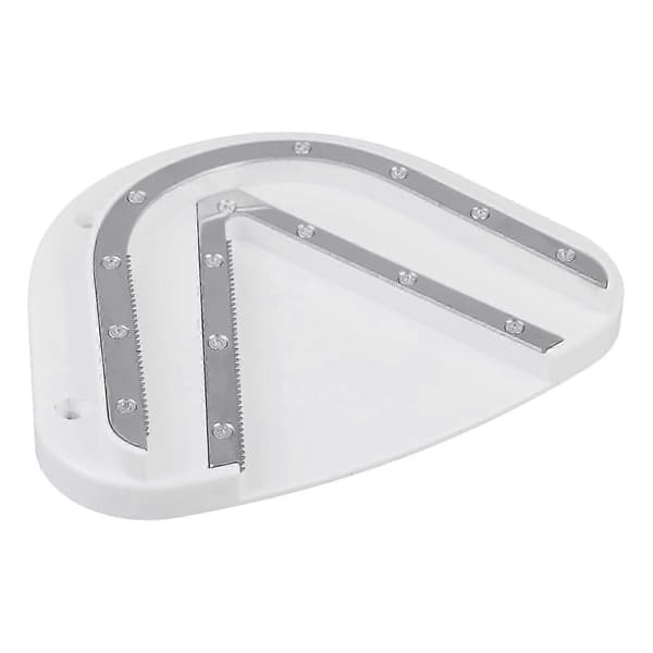 Ergonomisk manuell boksåpner med sklisikkert håndtak, ergonomisk stål, lett vridbart lokk, flaskeåpner for eldre