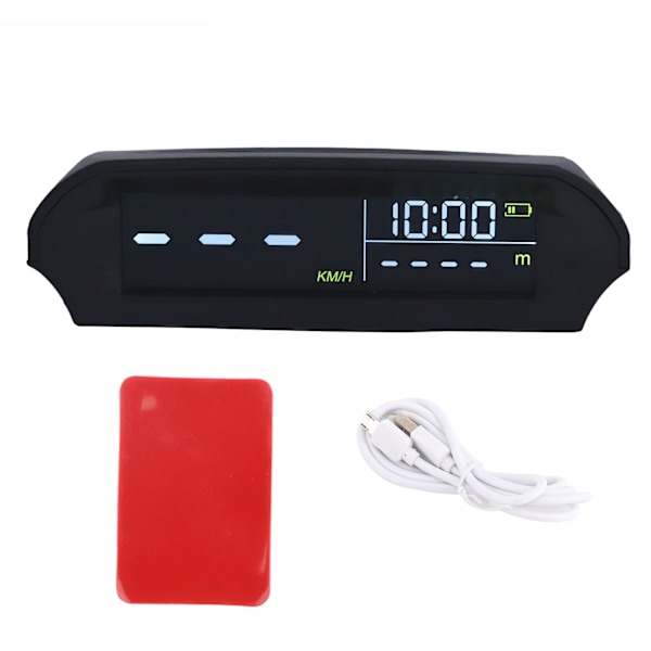 Universal Auto HUD Head Up Display Multifunktionel Projektor GPS Speedometer Solcelleopladning
