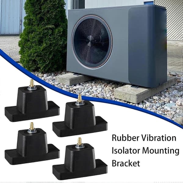 Kraftiga antivibrationsdynor för luftkonditionering, HVAC-generator, brusreducering