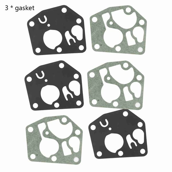 X Briggs og Stratton kompatibel karburatormembran / pakning 795083 495770