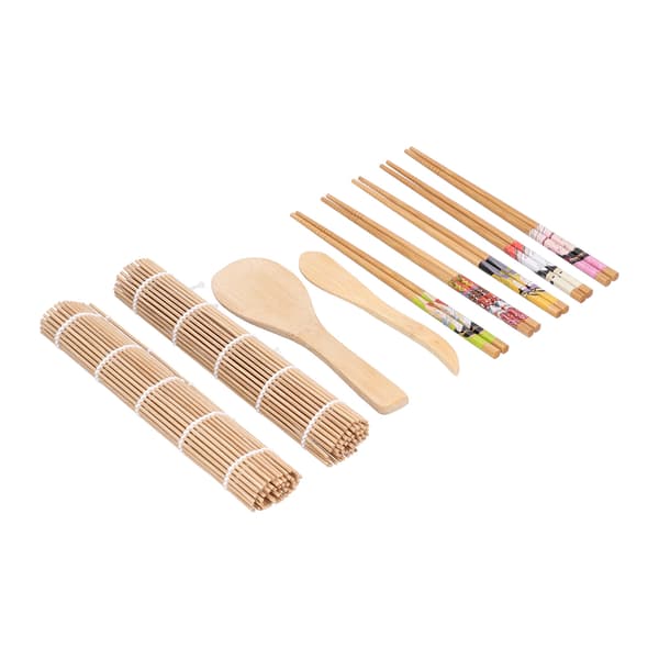 Sushi-kit i bambu - Komplett set kompatibelt med nybörjare