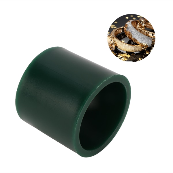Smykkearmbånd Voksstøberør Solide armbånd Cirkelform Smykkefremstillingstilbehør (rund L)-+