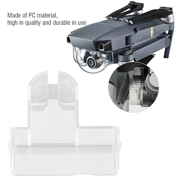 Gimbal Lås Skyddsklämma Kamera Hållare Spänne för DJI Mavic Pro Drone (Transparent)