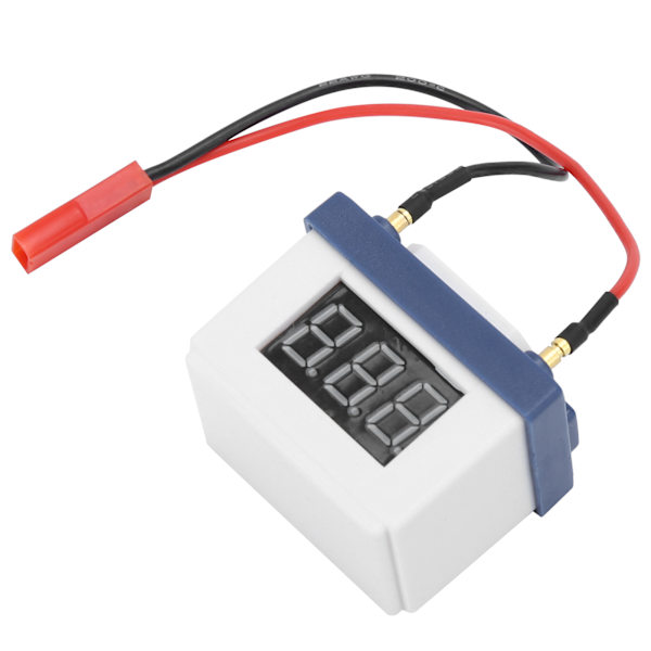 Simuleringsbatteri Lågspänningslarm Tillbehör Passar för SCX10/TRX4 1/8 1/10 RC Bilmodell Vit