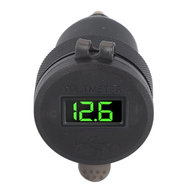 USB Billader QC3.0 PD Port Hurtiglading Strømadapter Lader for 1 2 3-serien DC12 til 24V EU-grensesnitt Grønn