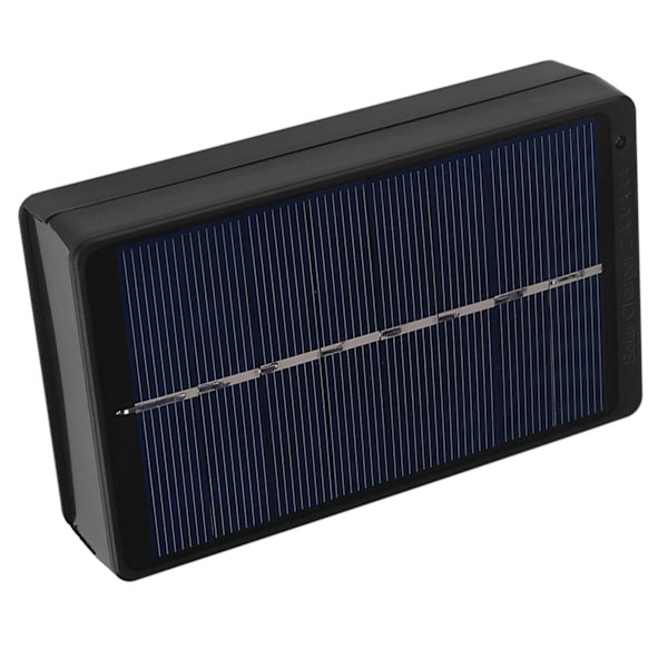 1W 4V Bærbar Solcellelader Opladningsboks til AA/AAA Batteri Sort