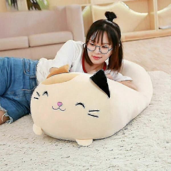 Katt Myk Squishy Lubben Tegneseriepute 30CM