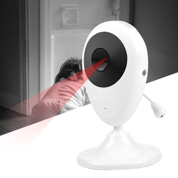 Trådløs Digital Farve LCD Baby Monitor Kamera Nattesyn Lyd Video 2.4GHz (US 100-240V)