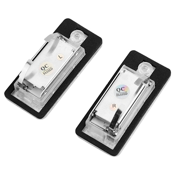2 kpl Auton LED-rekisterikilven valot Hop-Lpl0114 Lamppusetti Audi A3 S3 A4 S4 B6 B7 A6 C6 S6