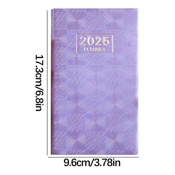 FloHua Tilbage til Skoleartikler Udsalg A6 Mini Notesbog Organizer Planner Daglig Planner Notesbog Rejsedagbog A