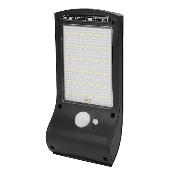 36LED veggsolcellelampe utendørs bevegelsessensor lystilbehør for garasje hage