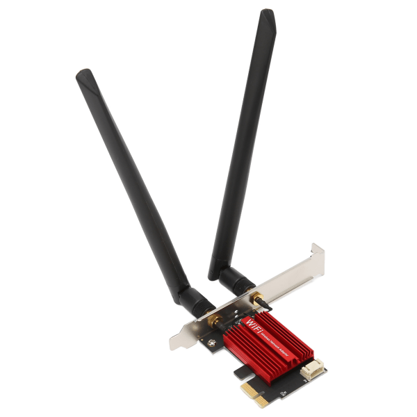AX1800 Pro Network Card Professional 1800 Mbps Bluetooth 5.2 WIFI6 PCIe Gigabit nettverkskort for HD Video Online Games ++