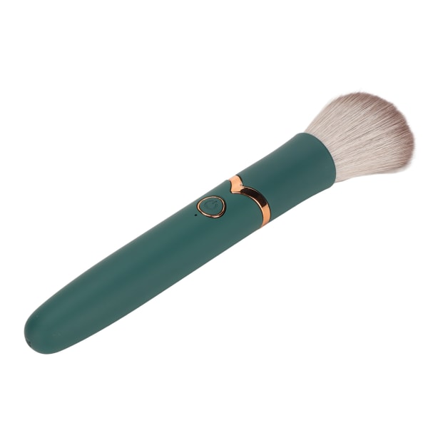 USB oppladbar sminkebørste 10 gir mykt, luftig hår Elektrisk skjønnhetsbørste Grønn ++/