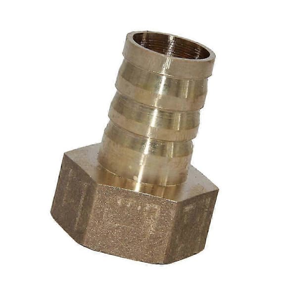 【BEMS】2x Hose Coupling 19mm X 3/4 NPT Female Thread Brass Fitting Pipe Connector