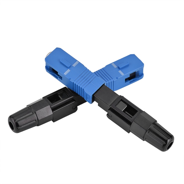 10 kpl/erä SC/UPC Optic Fiber Quick Connector Fast Adapter Single Mode for FTTH/ODF0.0