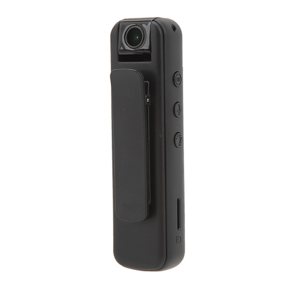 Kroppsmonterad kamera 1080P Night Vision 180° rotation Linsögla Inspelning Wifi Mobile Detection Pocket Videokamera