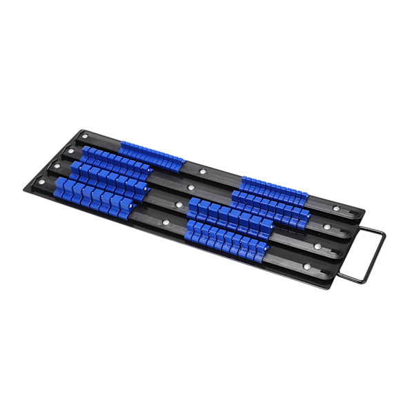 80 stk. Sokkel Organizer Bakke Multifunktionel ABS 1/4 tommer 3/8 tommer 1/2 tommer Auto Reparationsværktøjer