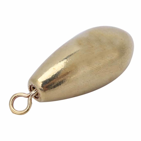 5 stk/pose Outdoor Fiske Kobber Sinker Vekt Fiskeutstyr Tilbehør (5g)
