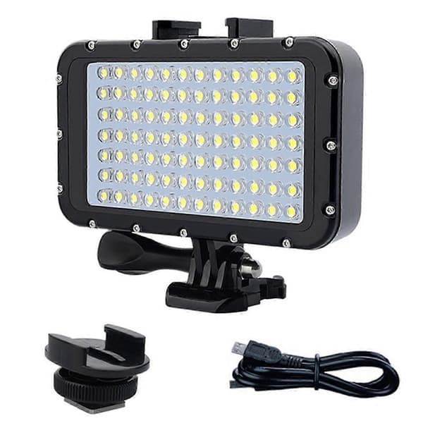 Dykkerlys LED Dæmpbart Natlys Videolys Dykkerlys Til Go Pro Hero