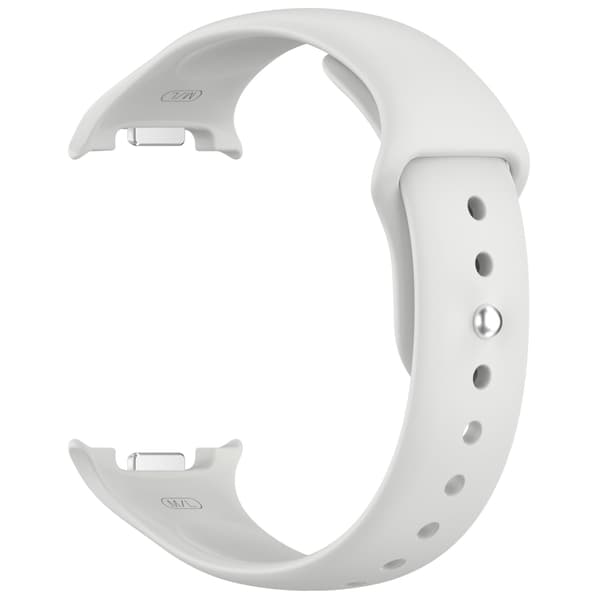 【BEMS】Silicone Strap with Buckle Compatible with Samsung Watch 8 and Watch 8 Classic - Comfortable and Adjustable LightGrey LightGrey 18