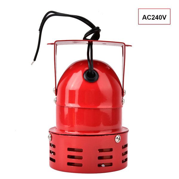 40W 120 DB elektrisk motordrevet alarm fabrikskøretøj Mini brandforebyggende horn (AC240V)//+