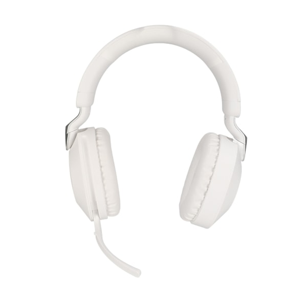 Bluetooth-pelikorvakuulokkeet Taitettava Type C -liitäntä Langaton Bluetooth 5.1 Langallinen Kaksoistila Stereokuulokkeet Mikrofonilla Valkoinen
