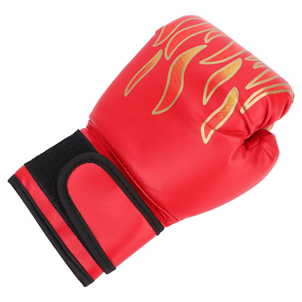 1 Par Børne PU Kickboks Handsker Karate Muay Thai Guantes Sanda Træningsudstyr Rød til Børn