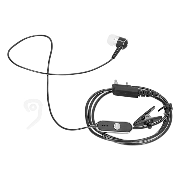 Walkie Talkie -kuuloke K‑Head BAOFENG UV‑5R -sarjalle BF‑480 / 490 / 320 / V6 / 520
