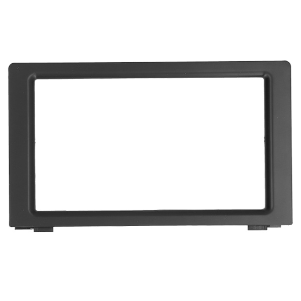 2‑DIN Facia Trim Navigation Fascia Central Control Stereo Radio DVD Panel til Saab 9‑3 2007‑2010