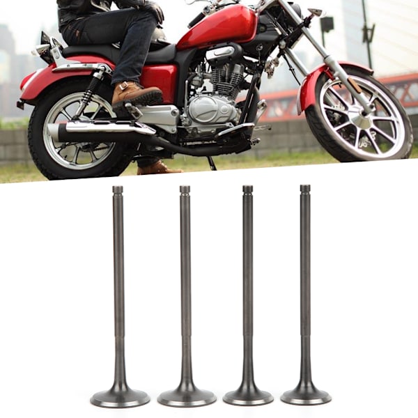 16 NC250 NC450 osat Venttiilisarja (Imu-pakoputki) Sopii ZONGSHEN moottorille NC RX3 ZS177MM (Nihao Motor) KAYO Motoland BSE Megelli Asiawing