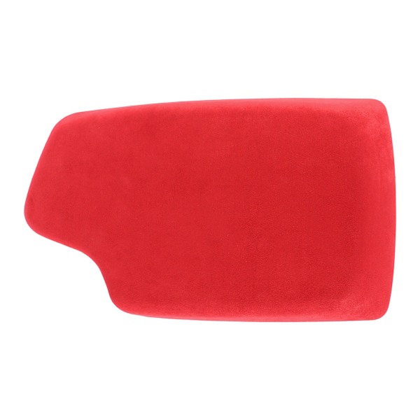 Suede Armbågsstödslåda Panelöverdrag Dekoration Passar för 3-serie F30 F31 GT F34 / 4-serie F32 F36 LHD Röd