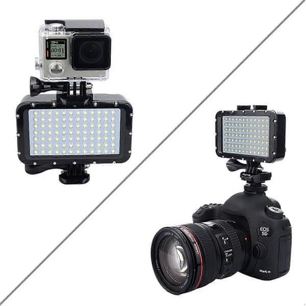 Dykkerlys LED Dæmpbart Natlys Videolys Dykkerlys Til Go Pro Hero