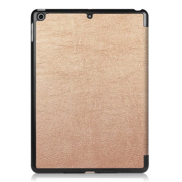 iPad 9.7\" (2017) / (2018) Slimfit Tri-Fold Etui Gull Gold Gold Guld