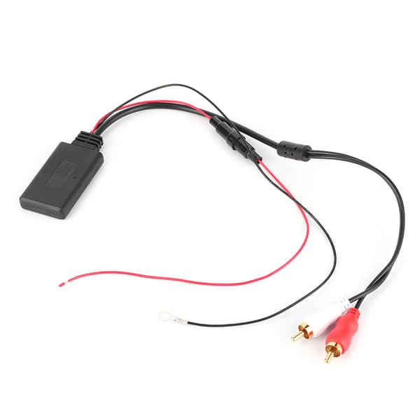 Universal Bluetooth AUX-mottagarmodul 2 RCA AUXIN-adapter kompatibel med billjud