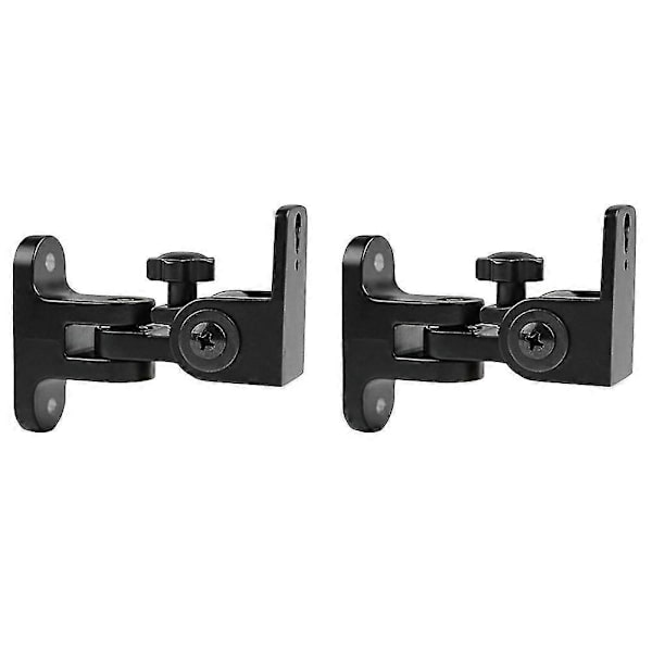 Högtalarväggfäste, Zinklegering Universal Surroundljud Väggfäste Stativ (2-pack)