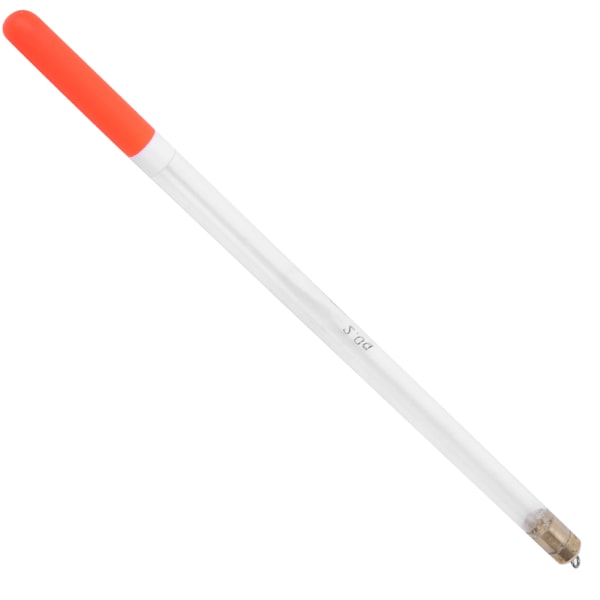 10 stk Holdbare Plastik Fiske Flydere Bobber Stick Tube Multifunktionelle Fiskefoder Agner Tilbehørssæt (2,0 transparent)
