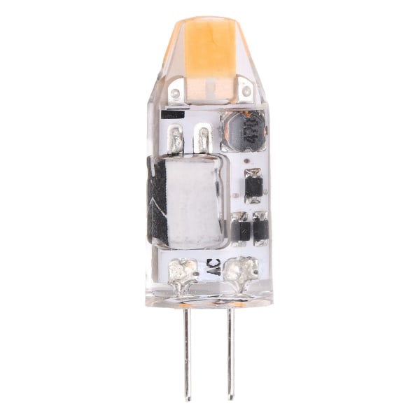 G4 LED-glödlampa 2W 300LM Bi Pin Light Ej dimbar för ljuskrona AC DC 12V(Varmvit 2700K-3100K)/