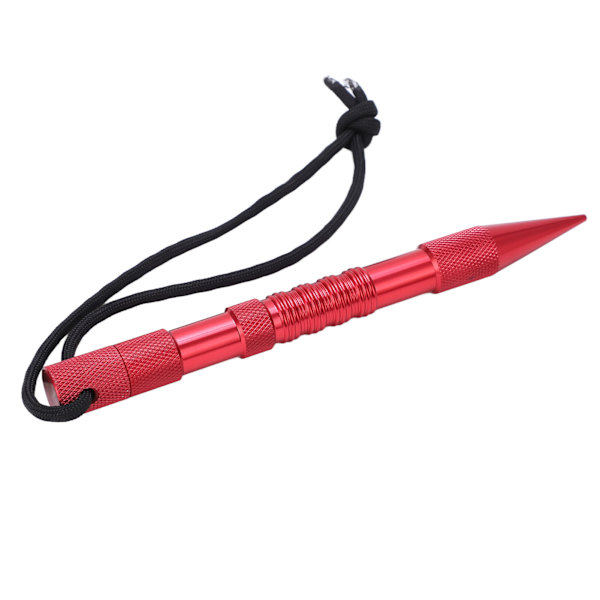 FID-paracordineula Alumiiniseos Paracord Fids Tarvikkeet Nahka- Tai Paracord-Työhön Punainen