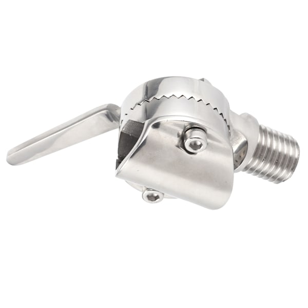 84 mm/3,3 tommer marine VHF-antennebeslag 316 rustfrit stål 306° justerbar spærremonteringshardware