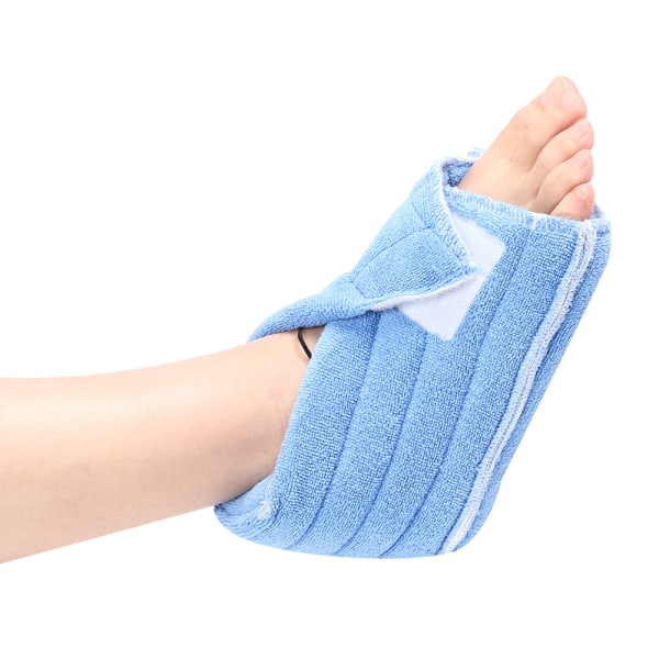 2 stk fodhælstøtte Anti-decubitus fodankelvarmbetræk til ældre sengepleje++/