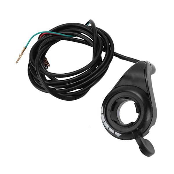 Tommelfingergashastighedsregulator 24V 36V 48V 60V 72V til elcykler scootere 7/8in styr
