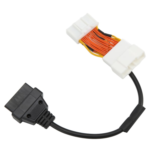 OBD2 diagnostisk splitteradapter omvandlingskabel med dubbelt huvud för Tesla Model 3 Y