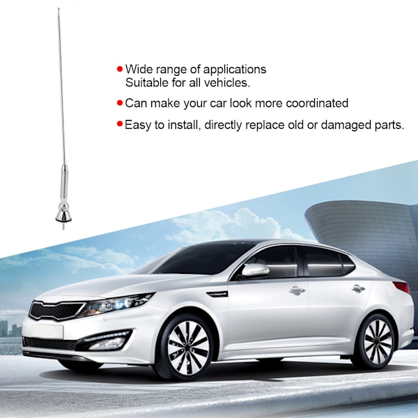 Universal Jern Tak Fender Booster Radio Antenne Bil Antenne Tilbehør