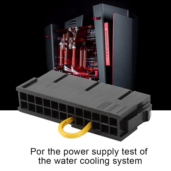 24-nastainen ATX- power power 20+4-nastainen PSU-uudelleenkäynnistysliitin BTC Miner Machine++:lle