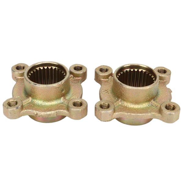 2 stk. Hjul bagakselnav 28 tands spline 4 stifter til 50CC 110CC 150CC firhjuling ATV Go Kart