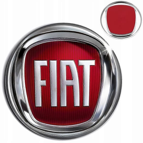 Fiat logo emblem foran/bag 120 mm til Bravo Ducato Panda Doblo